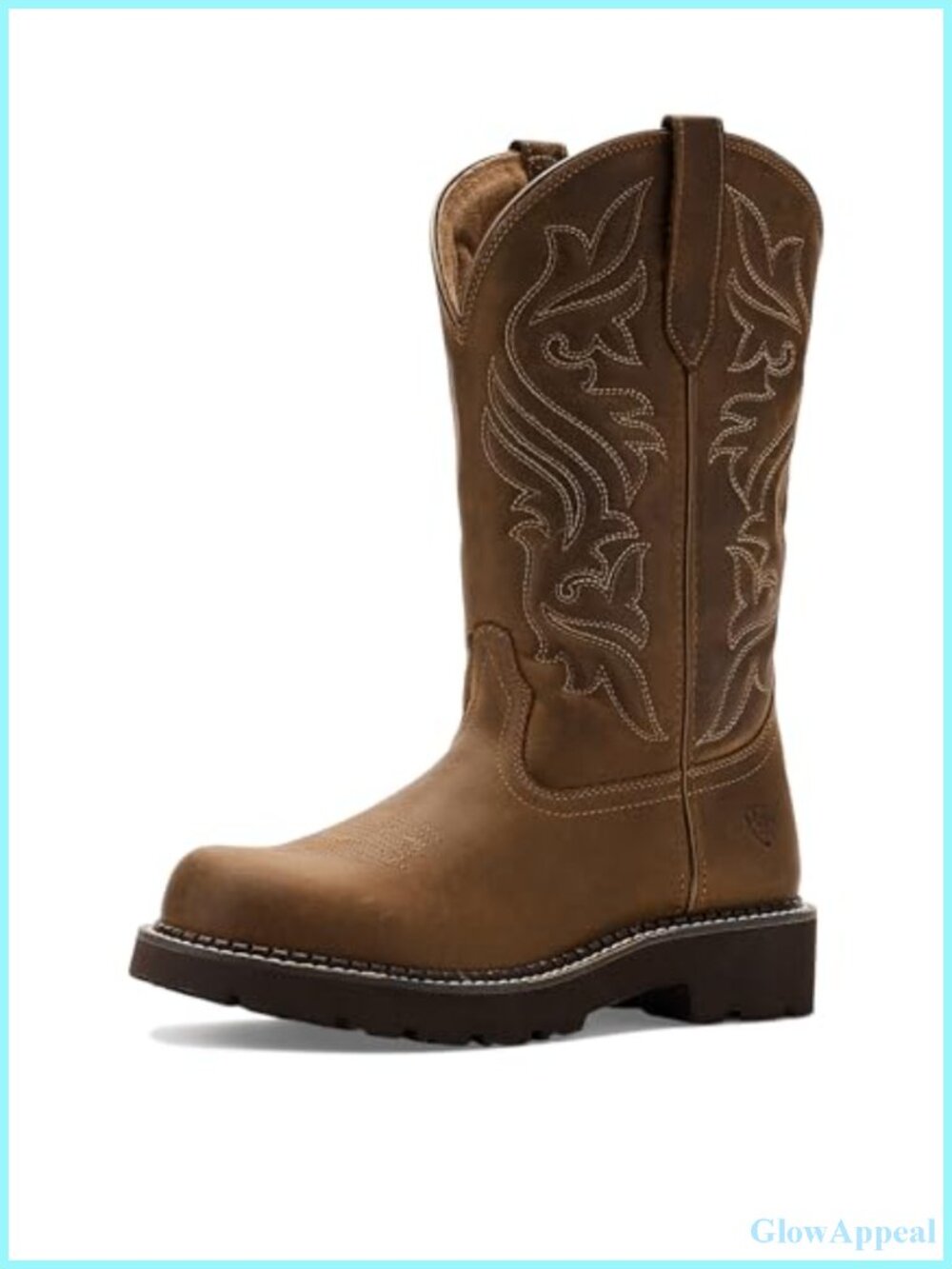 Western Equestrian Boots with 4LR Support & EVA Sole